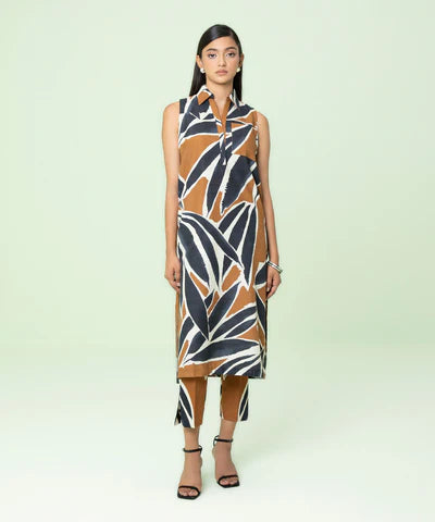 2 PIECE - PRINTED KHADDAR SUIT
