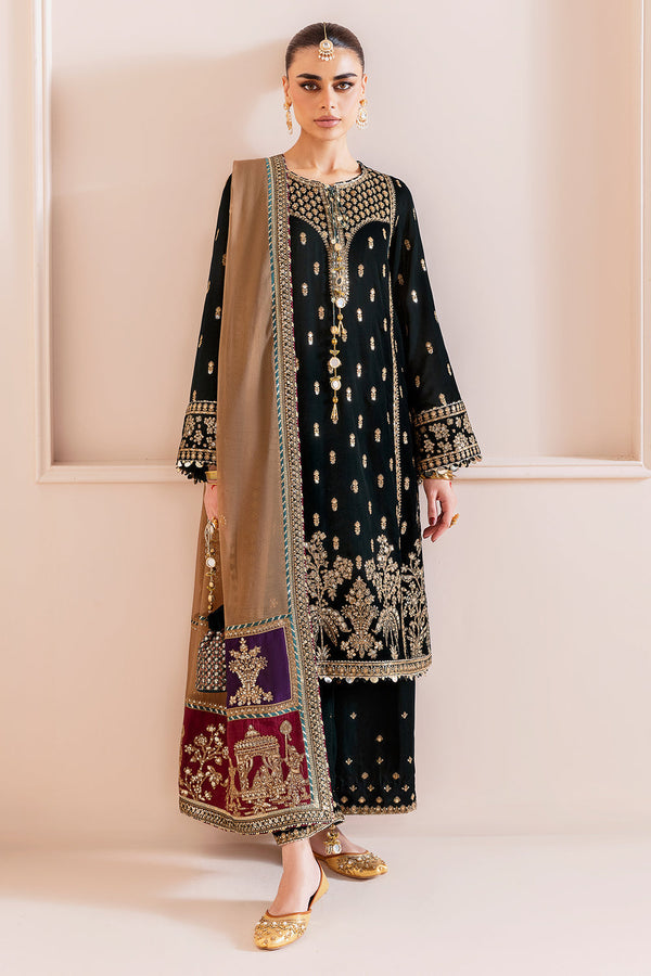 JAZMIN - Embroidered Velvet Formal CVF D-01