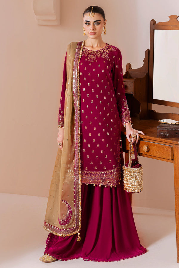 JAZMIN - Embroidered Velvet Formal CVF D-11