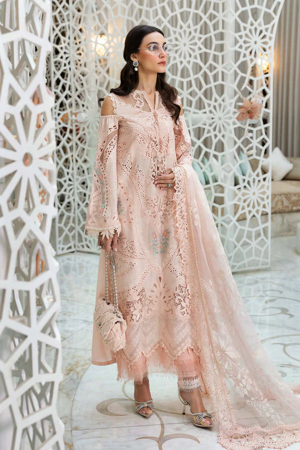 Embroidered Dobby Lawn Suit | D-2513-A