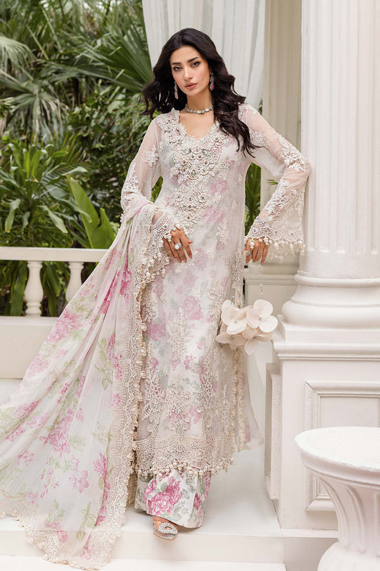 Embroidered Chiffon Suit | MPC-25-101
