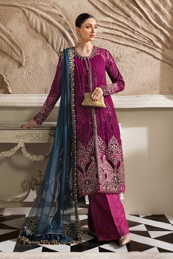 Embroidered Chiffon Suit | MPC-25-102