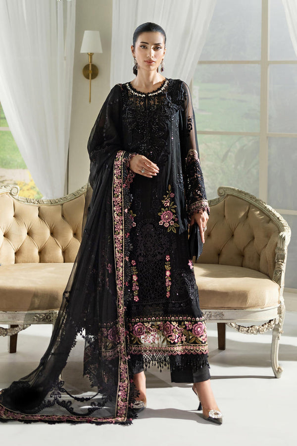 Embroidered Chiffon Suit | MPC-25-104