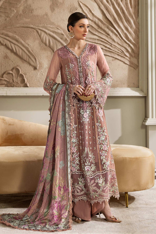 Embroidered Chiffon Suit | MPC-25-105